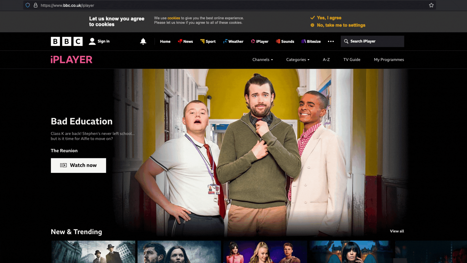 watch BBC iPlayer if you're not from the UK