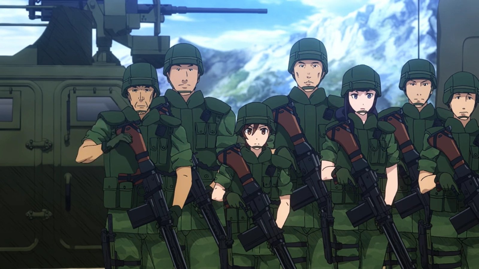 Survival-Themed Military Anime