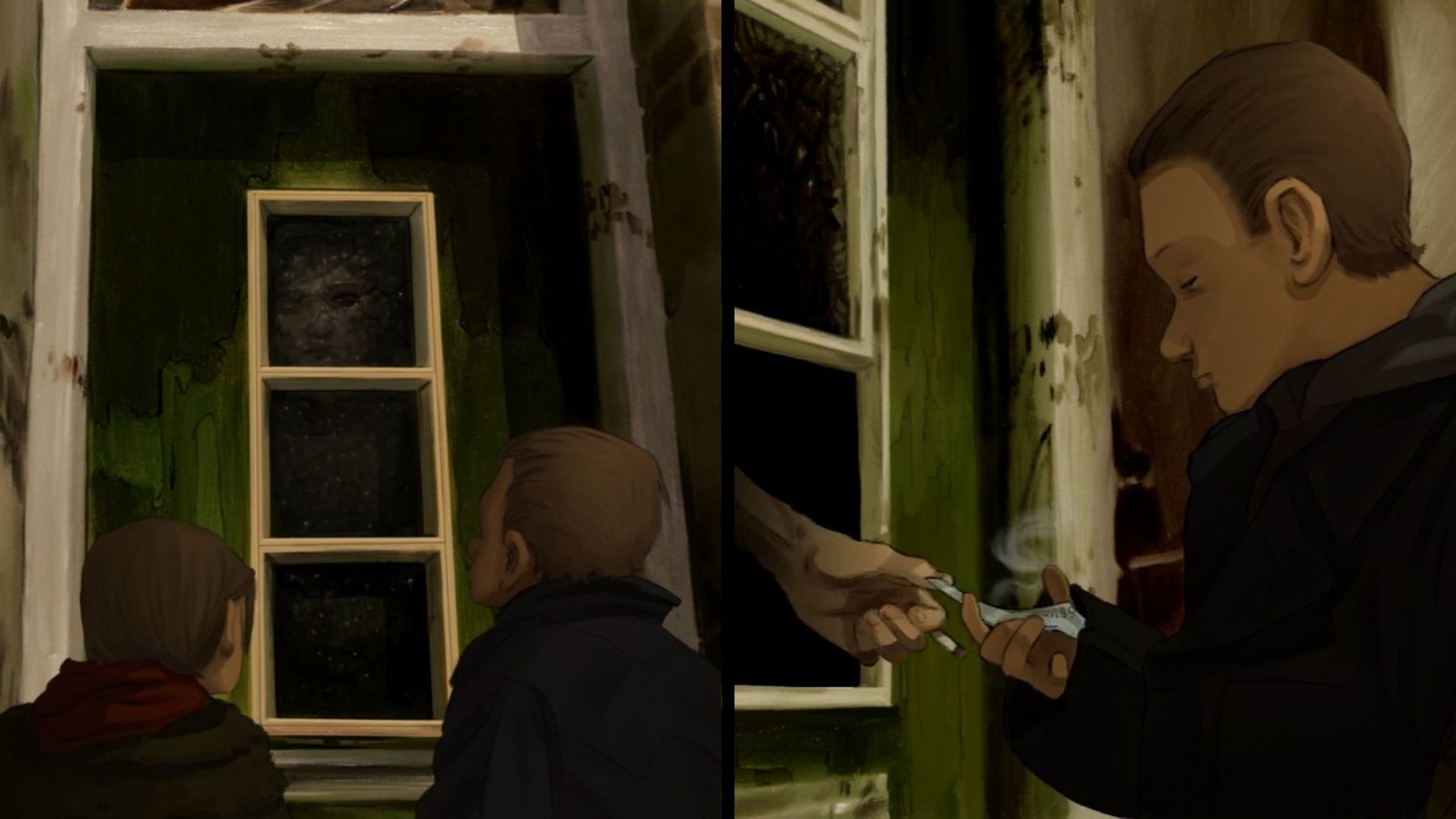 Anthony's Mother gives him money to buy food.