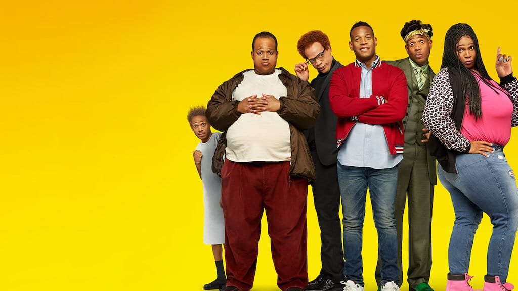 Sextuplets movie poster - yellow