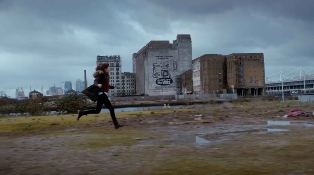 Marcella - Marcella runs through an industrial estate