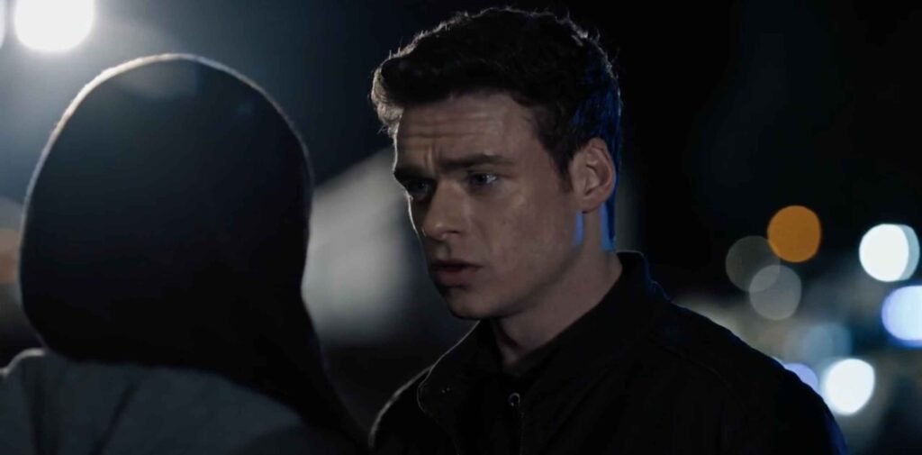 Bodyguard David talks to the suicide bomber