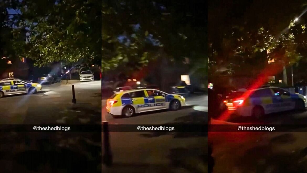 Video Shows Patrol Car Drives Through 9th Street Playing Their Music