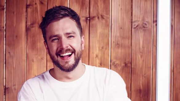 Iain Sterling with white shirt