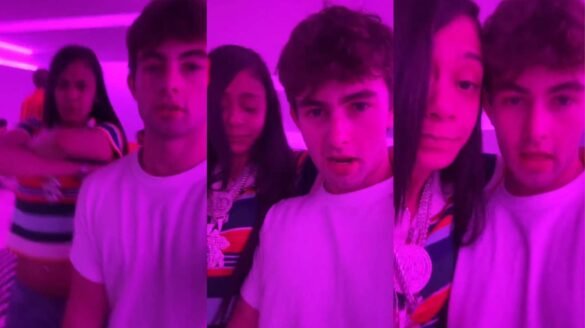 Ian With Karrahbooo In New TikTok Video