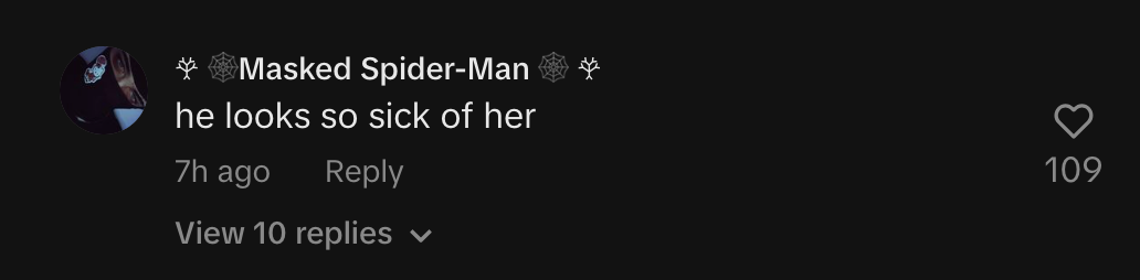 he looks so sick of her - Keira Littlewood