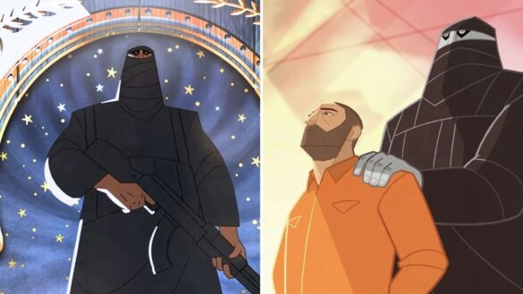 Short Film The 21 - ISIS militant and Coptic man being escorted