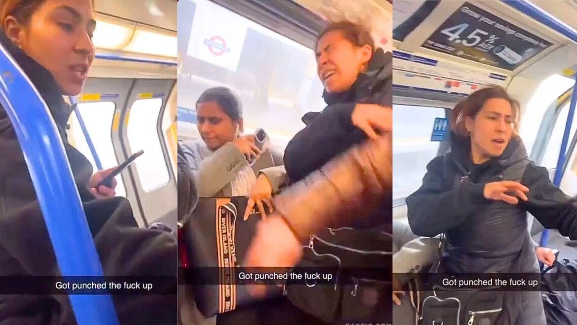Alleged Thief Punched On Camera After Putting Hand In Girls Purse