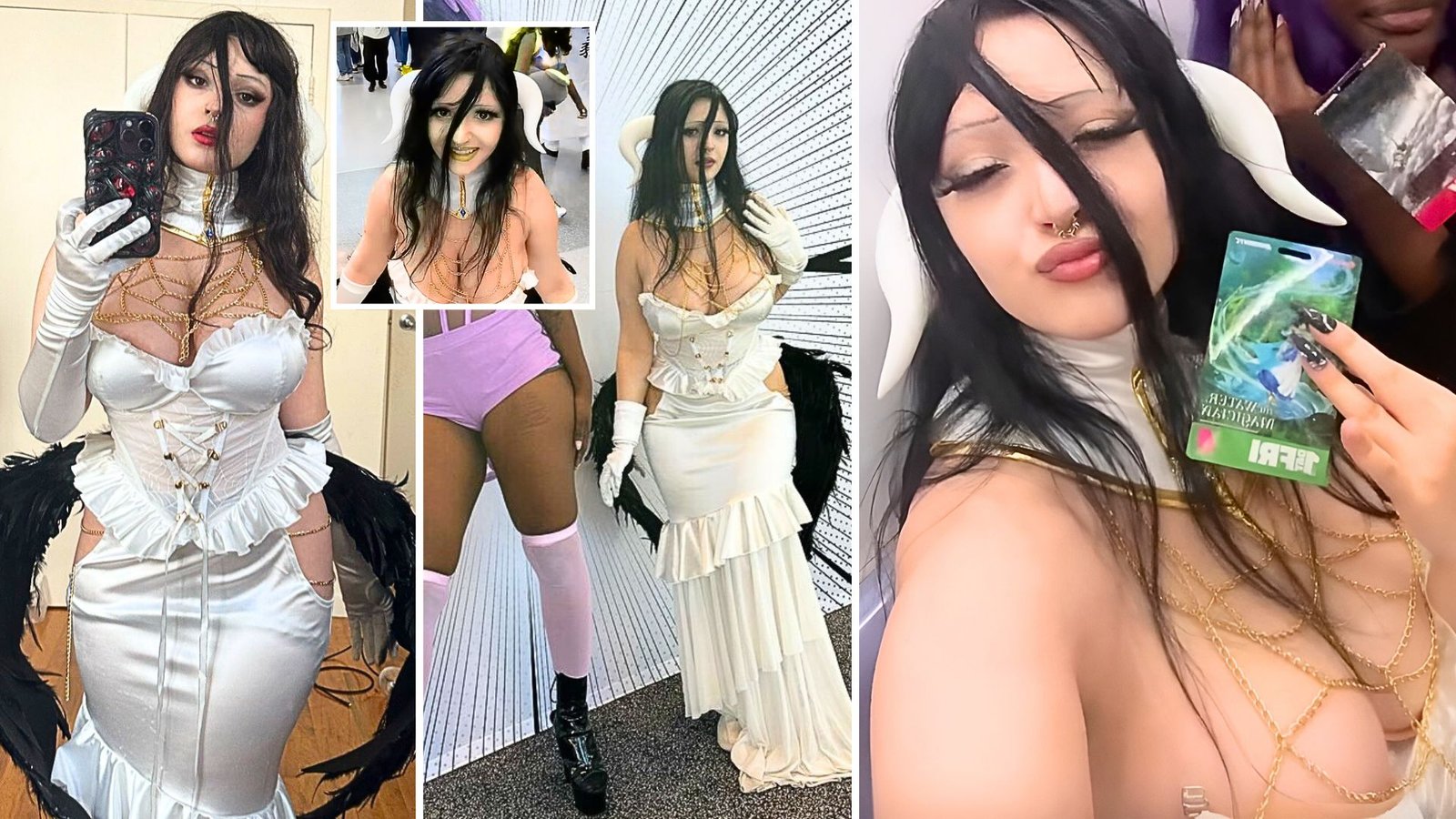 Ghoulishbats Debuts Lord Ainz Ooal Gown Cosplay In Alluring Photos