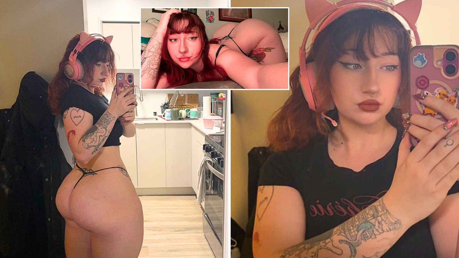@mattiegarf_ Stuns Fans In G-String Thong While Announcing Streaming Plans