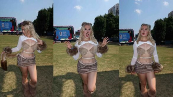 Astrid Wett Turns Heads In Jaw-Dropping Lioness Costume At The FIFA World Cup 2026 Fan Festival