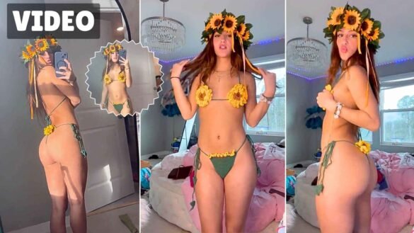 Jenny Popach Crochet Sunflower Bikini video thumbnail