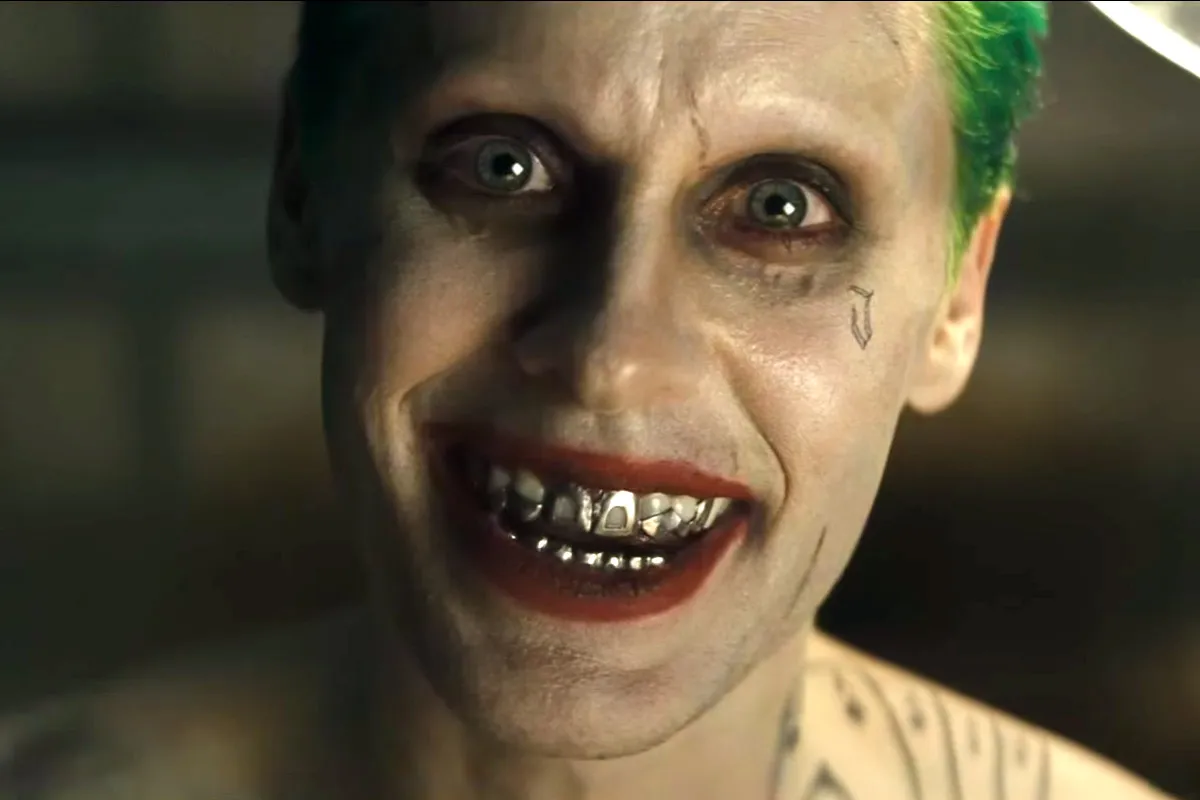 Jared Leto as The Joker in Suicide Squad
